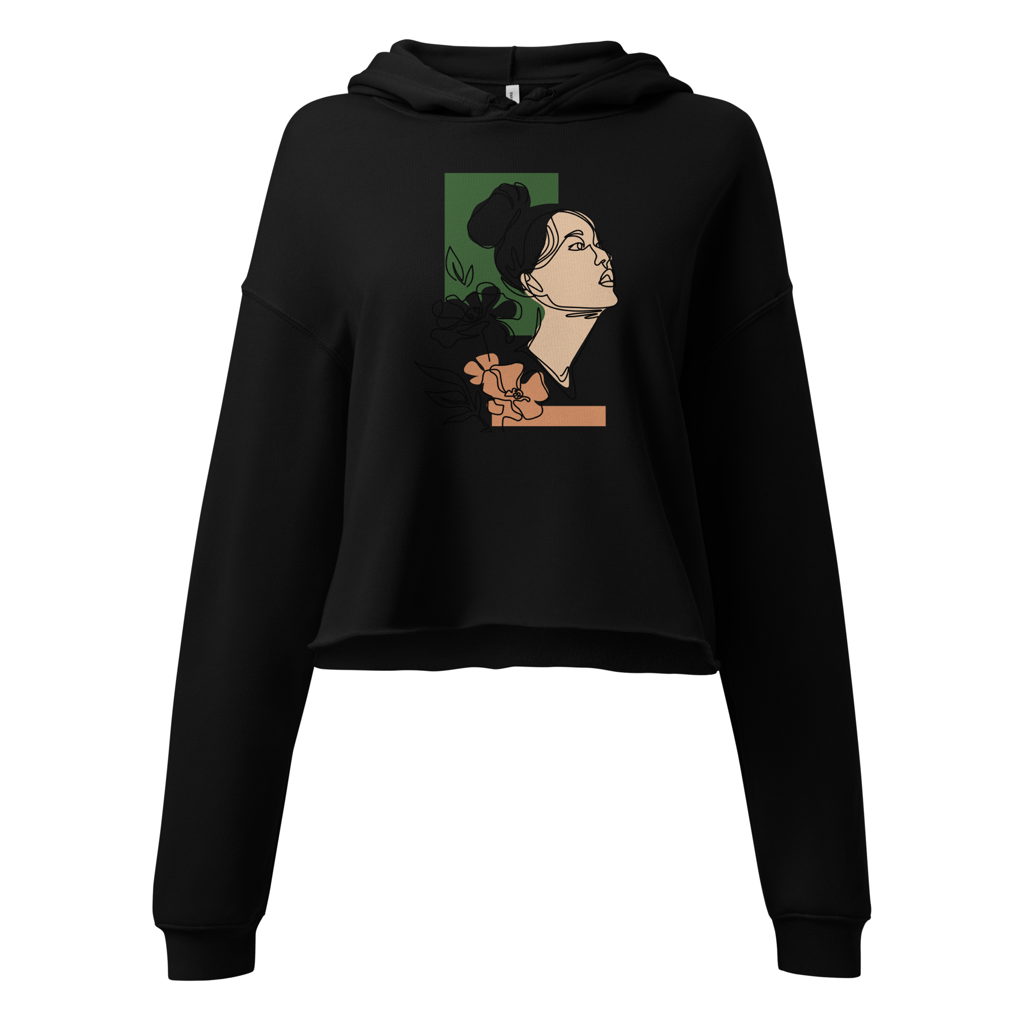 Crop pulover- Crop Hoodie - Image 2