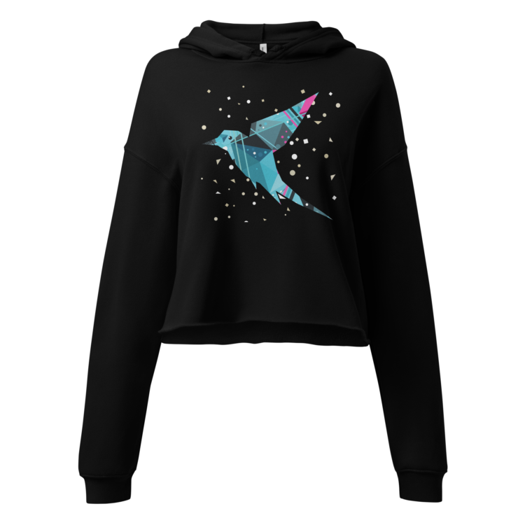 Crop pulover-Crop Hoodie