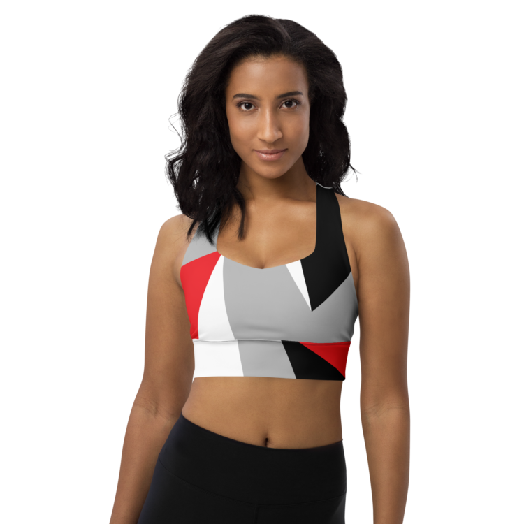 Longline sports bra